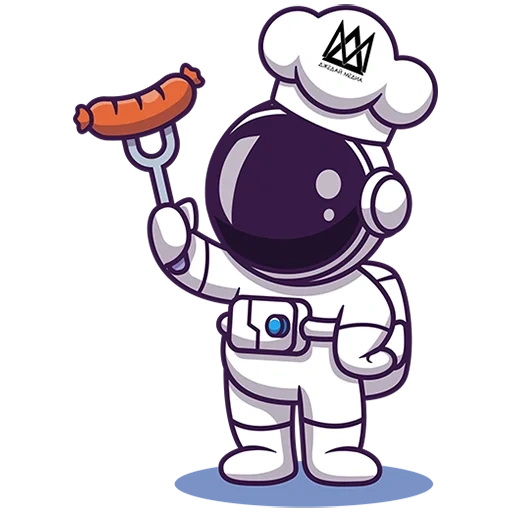 astronaut, cute cosmonaut, cosmonaut drawing, cosmonaut transparent background