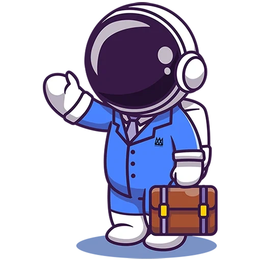 astronautes, les astronautes sont mignons, modèle astronaute