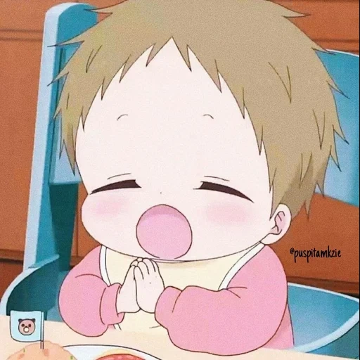 figure, kotaro baby, anime baby, personnages d'anime, gakuen babysitters