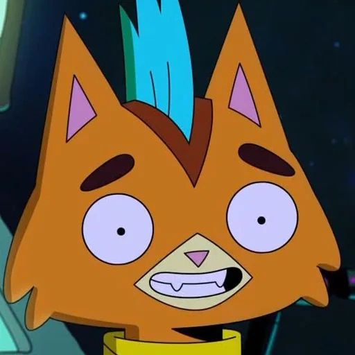 anime, cosmo ruberge, perbatasan ruang, final space little cato, extreme space grey season 3
