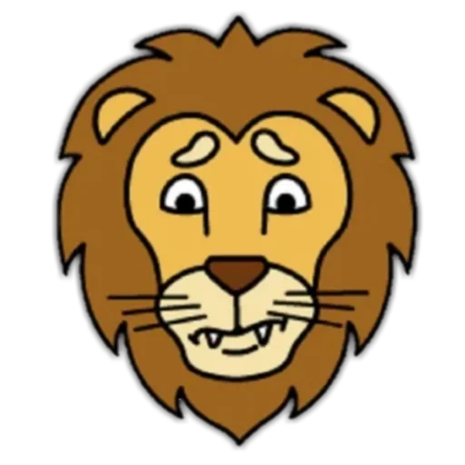 lion, león hermano, cabeza de león, cara de león, sección a de lev lehchenko
