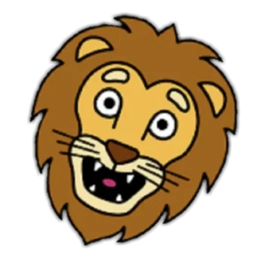 lion, frère lion, renkinlev, lion souriant, lion fou