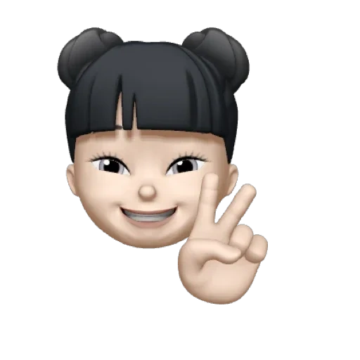 asiatiques, memoji, people, iphone émoticône, commémoration des nouveaux arrivants