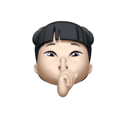 face, asian, little girl, people, memoji apple