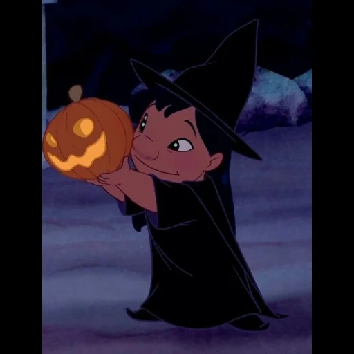styich disney, disney halloween, lilo stich halloween, la compañía walt disney, caricatura de disney halloween