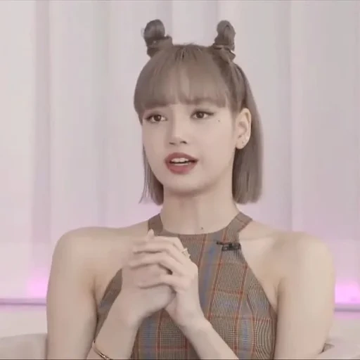 lisa blackpink, корейские стрижки, азиатские девушки, девушки корейские, прическа корейская