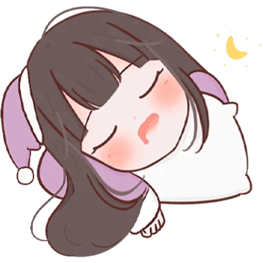 abb, good night, anime cute, schöne muster, niedliche anime-muster