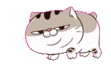 кот, толстый кот, ami fat cat, котики анимация, котики анимированные
