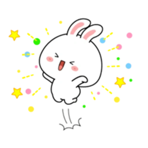 lovely, rabbit, cute drawings, cute kawaii drawings, cute rabbits