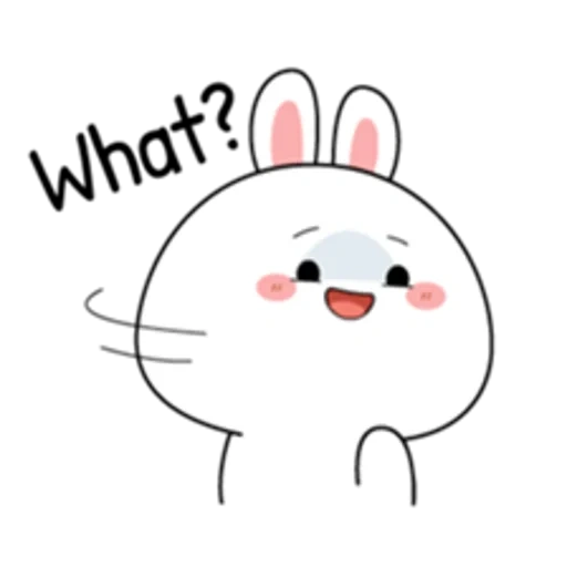 kawaii, conejo, broma, querido conejo, dibujos de kawaii