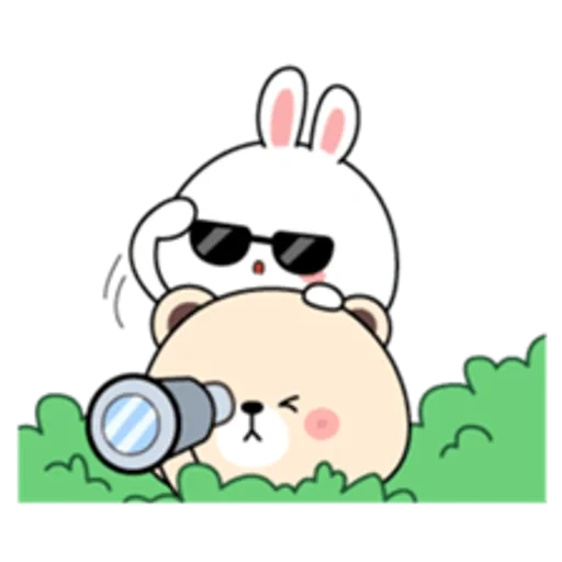 kawaii, rabbit, dear rabbit, cute drawings, rabbit is a cute drawing