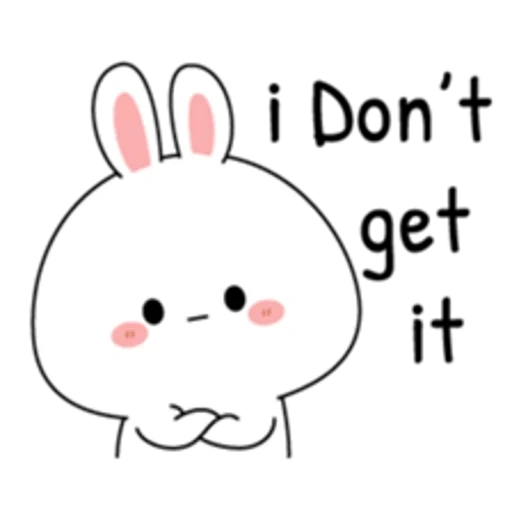 rabbit, joke, the drawings are cute, kawaii drawings, bunny sketches