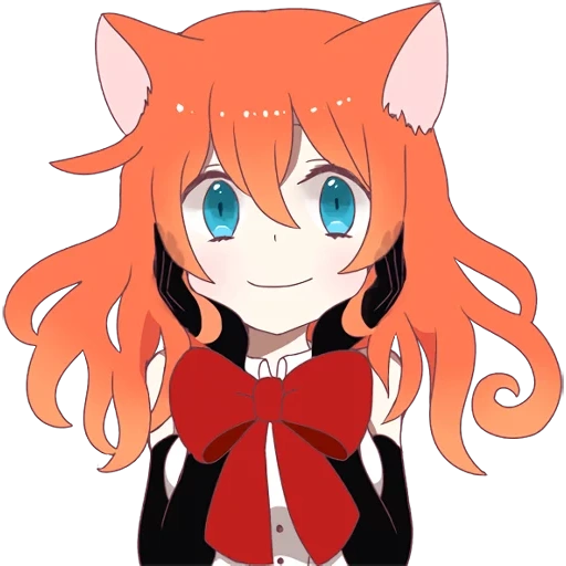 magic cat remake, стикеры mari koneko, стикеры ведьма джинджер, cat girl, взрослое аниме