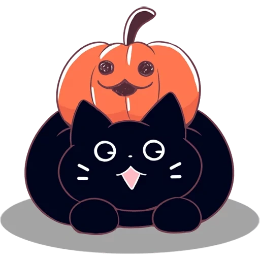 хэллоуин, хэллоуин тыква, happy halloween, halloween pumpkin, тыква с котом вектор