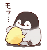 penguin sayang, penguin gambar lucu, menggambar ayam jepang, penguin chicken cute art, cick penguin ayam lembut dan imut