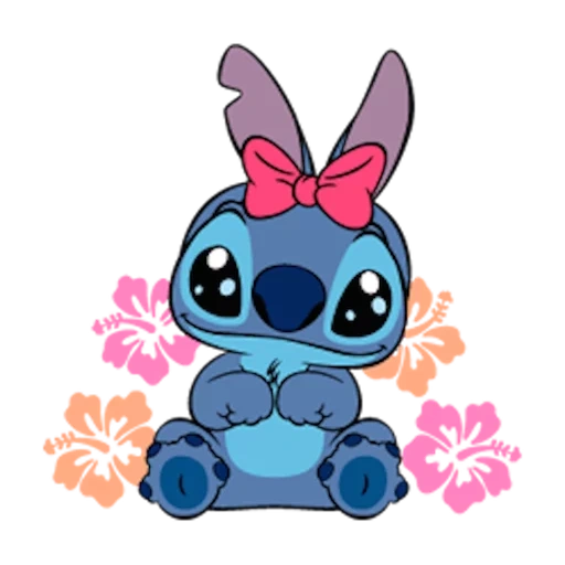 stich, lilostich, stich stich, draw line, stitch's art is lovely