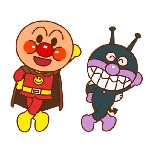 анпанман, anpanman, анпанман герои, anpanman dokinchan