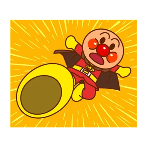 ampanman, roti superman, pahlawan ampanman, superhero jepang amphan mann