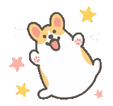 hamster, lovely, cute drawings, kawaii stickers, the animals are cute