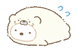 image, dessins mignons, sumikko gurashi, dessins kawaii mignons, dessin animé ours blanc