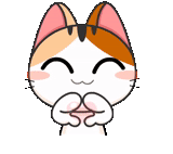 кошка, котик, meow animated, японские котики, милые рисунки кавай