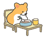 wadah, rubah, kucing kartun, item di atas meja, smiley bear