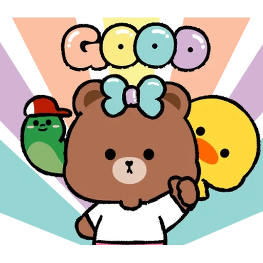 rilakuma, cony brown, line friends, rilakuma von, amigos de línea