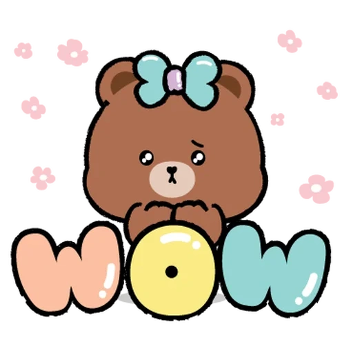 line friends, milk mocha bear, brown end frends, koni brown good morning