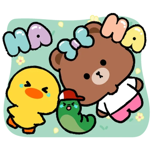 клипарт, рилаккума, line friends, персонажи рилаккума, line friends персонажи