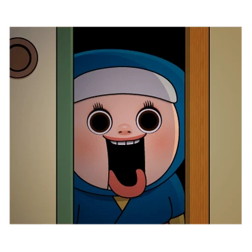 человек, анимация, fat emoji, тут тс мем, ninja hattori-kun cat