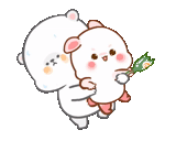kawaii, chibi cute, rabbit snopi, cute drawings of chibi, tuagom puffy bear and rabbit