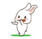 petit lapin, lapin, mignon petit lapin, cartoon de lapin adorable