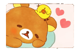 Rilakkuma beside you stickers