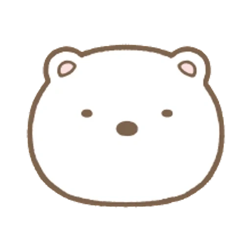 kawaii, gambarnya lucu, stiker kavai, sumikko gurashi, sumikko gurashi bear