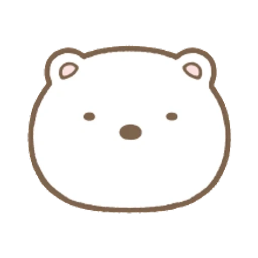 kawai, lovely pattern, kawai sticker, sumikko gurashi, gulasumico bear