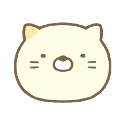 кошка, каваи, кот каваи, sumikko gurashi, милые рисунки кавай