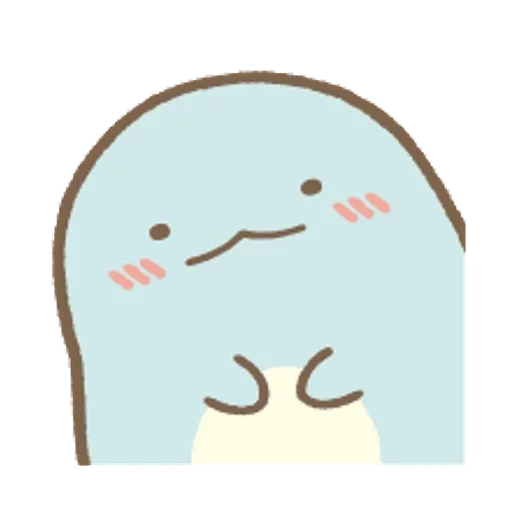 kawaii, gambar kawaii, gambar lucu, sumikko gurashi, dinosaurus sumikko gurashi