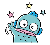 Hangyodon Animated (Pastel)