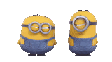 Minions before they meet Gru