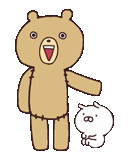 a toy, the bear is cute, white bear dudl, the bear is plush, milk mocha mikha hugs