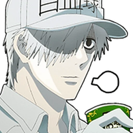imagem de anime, personagem de anime, hataraku saibou, papel de animação, animação de bianlu saibu