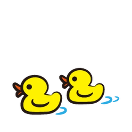 patos, pato pato, pato amarillo, pato pato, símbolo de patito