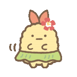 kawaii, the drawings are cute, the animals are cute, sumikko gurashi characters