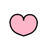 hati, hati yang bagus, cinta hati, hati berwarna merah muda, vektor jantung merah muda