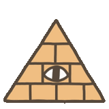 la piramide, modello piramidale, piramide triangolare, icona della piramide finanziaria, piramide triangolare egiziana