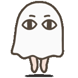 darkness, ghost, ghost face, nice bringing, cute ghost