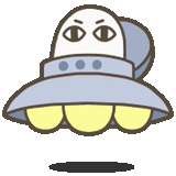 clipart, ufo hat, ufo icon, ufo cartoon, flying saucer of aliens