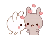 kawaii, cute drawings, cute kawaii drawings, tuagom puffy bear and rabbit