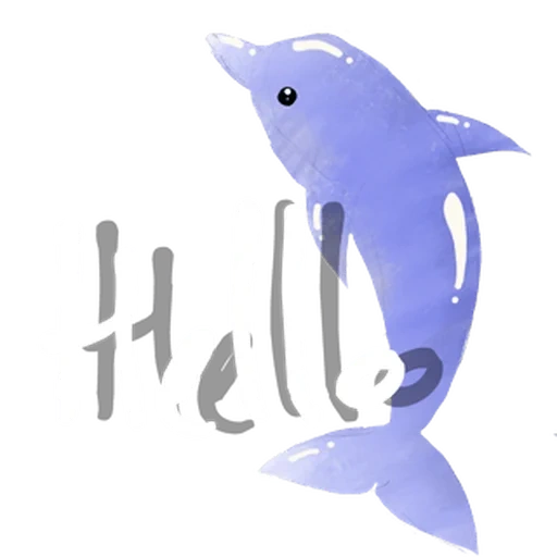 dauphin, poisson bleu, dauphin bleu, dolphins mignons, dolphins bleus
