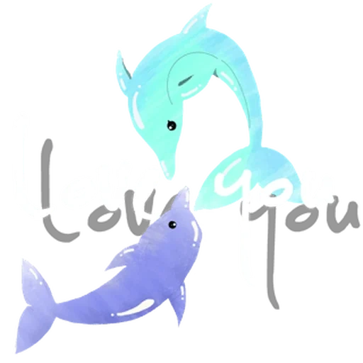 i delfini, delfino blu, dolphin carino, animali marini, delfino blu